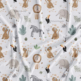 Animal Printed Fabric For Baby Wholesale Market
